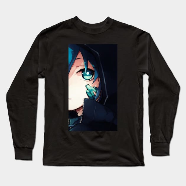 Pretty anime eye Long Sleeve T-Shirt by endi318